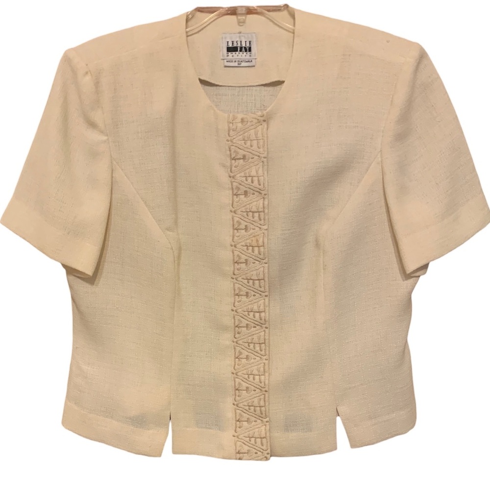 Leslie Fay Suit Jacket/Top